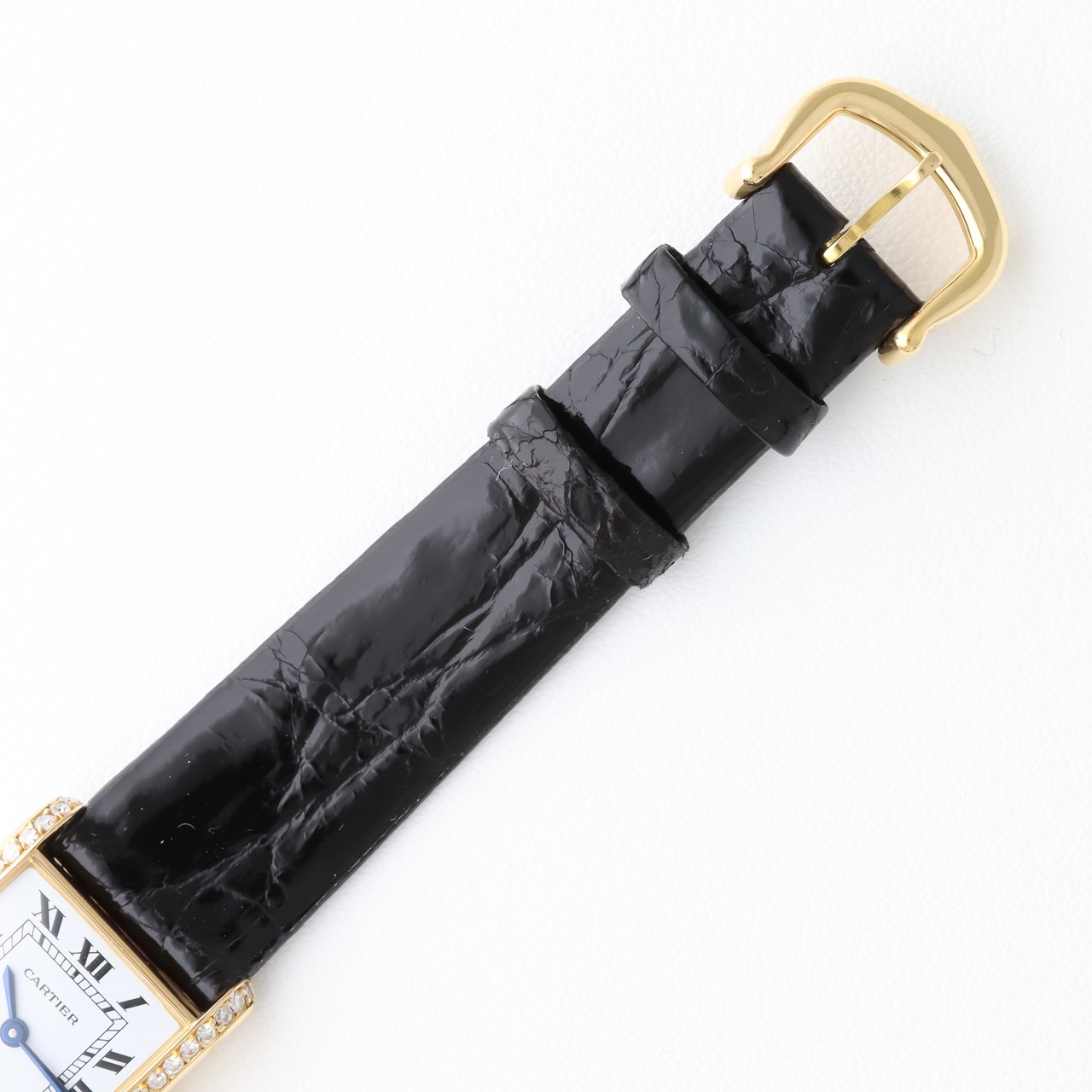 カルティエ タンクルイ XS ゴールド PARIS 純正ダイヤモンド