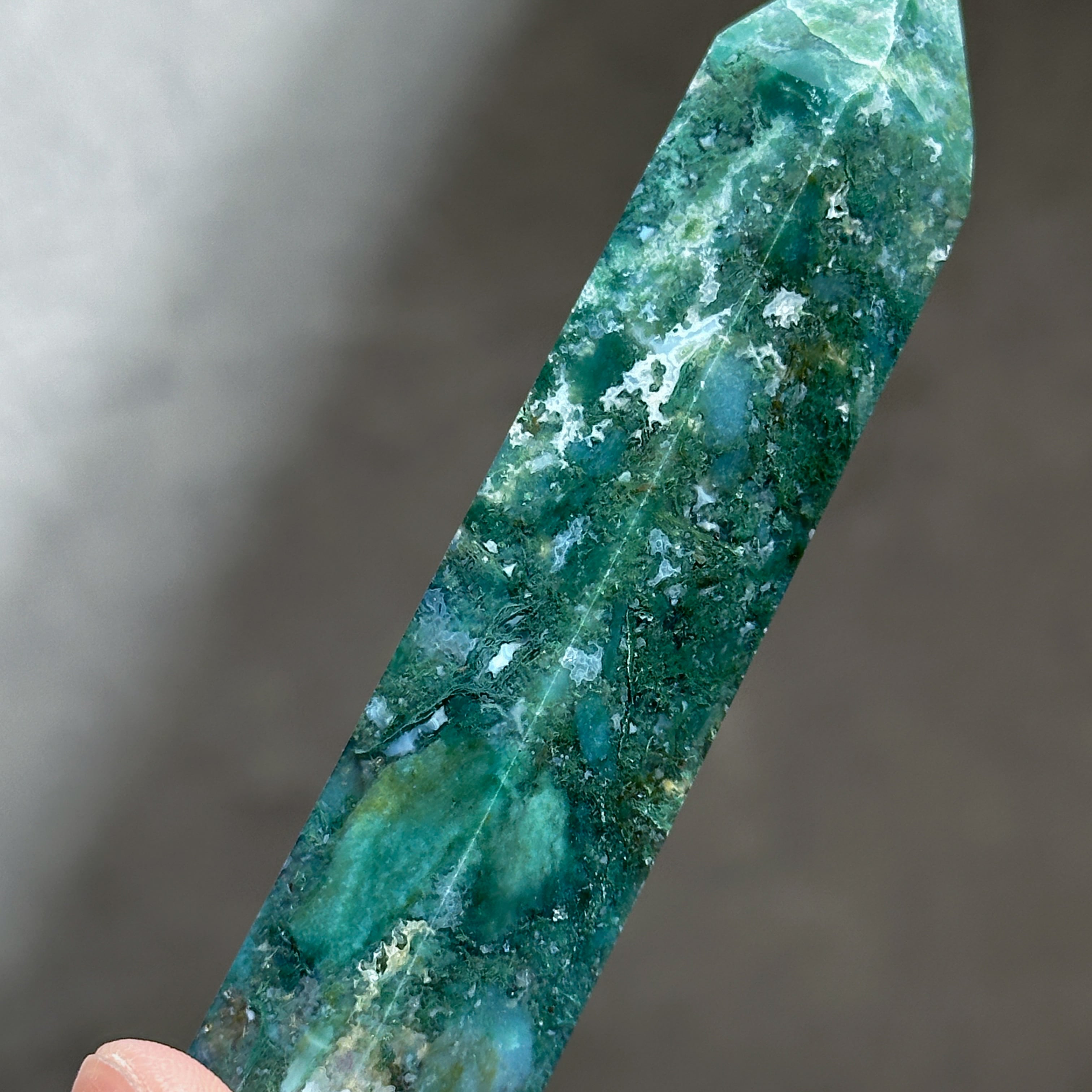 モスアゲート タワー51◇ Moss Agate ◇天然石・鉱物・パワーストーン