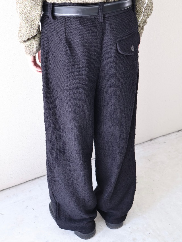 【ISA BOULDER】COMMON TROUSER/black