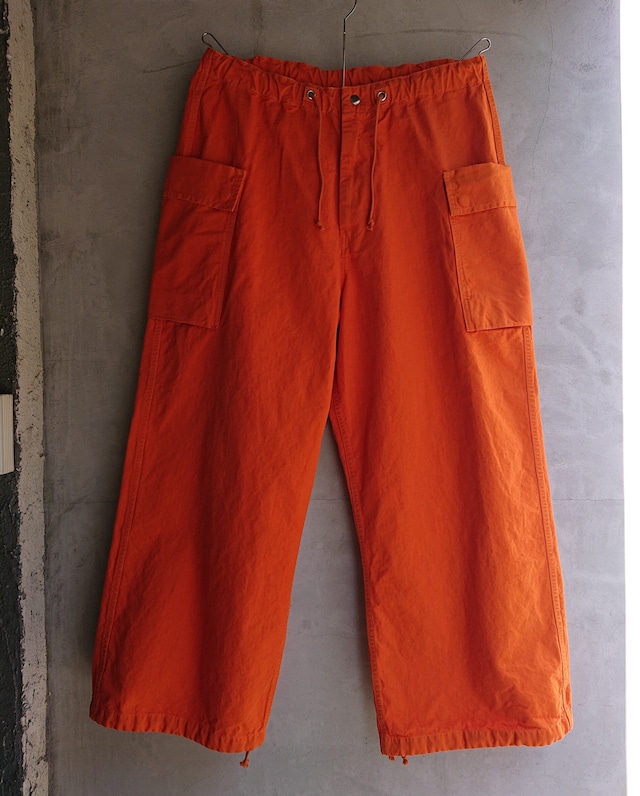 AUTHEN "WIDE OVER PANTS" Orange Color