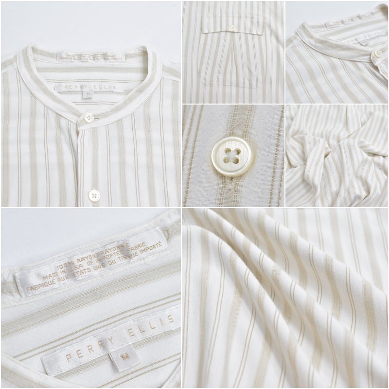 90s～ USA製 Perry Ellis ペリーエリス ストライプ デザイン バンド