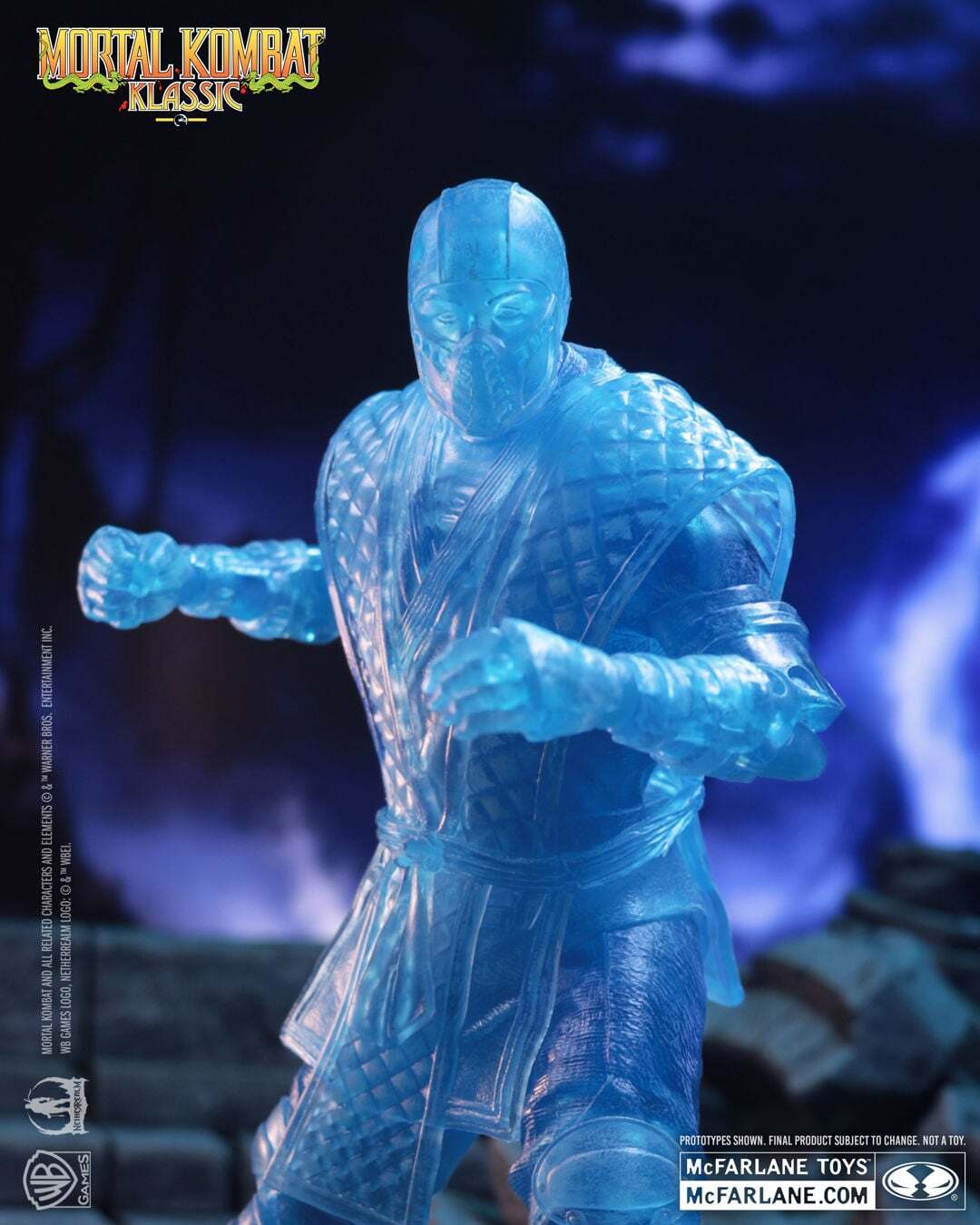 MacfarlaneToys Mortal Kombat Klassic Sub-Zero (Ice Clone) | トイ