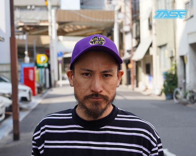 TASF  /  NINJA LURE'S CAP  /  Purple