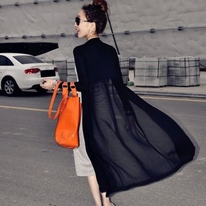 カーディガン ニットジャケット 送料無料 2色 レディース 襟なし ニット ミモレ丈 ロング丈ロングスリーブ 透け感 大人可愛い パフスリーブ かわいい きれいめ 大人女子 エレガント 大人 学生 韓国系 お出かけ 外出カジュアル 着回し ファッション デート コーディネート 重ね着 休日 特別な日 お祝い 記念日 カジュアル 普段着 春コーデ 秋コーデ 韓国 おしゃれ シンプル スタイル ゆったり 細見せ 韓国ファッション 長袖 オフィスカジュアル 30代 オフィス ワンポイント ママ ママコーデ