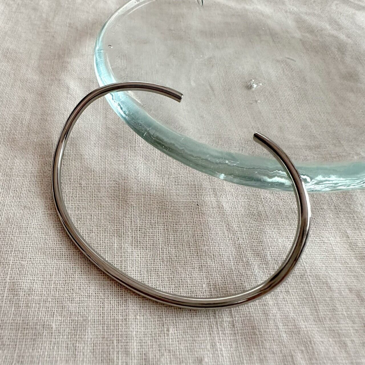 【SELECT】サージカルステンレス　ブレスレット　バングル　レディース　シルバー　ゴールド　華奢　アクセサリー