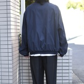 weather proof smooth blouson navy