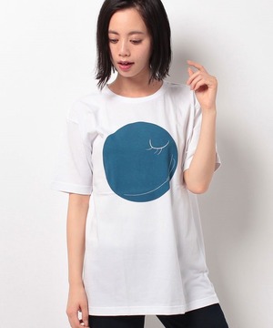 #350 Tシャツ INDIGO SMILE 0