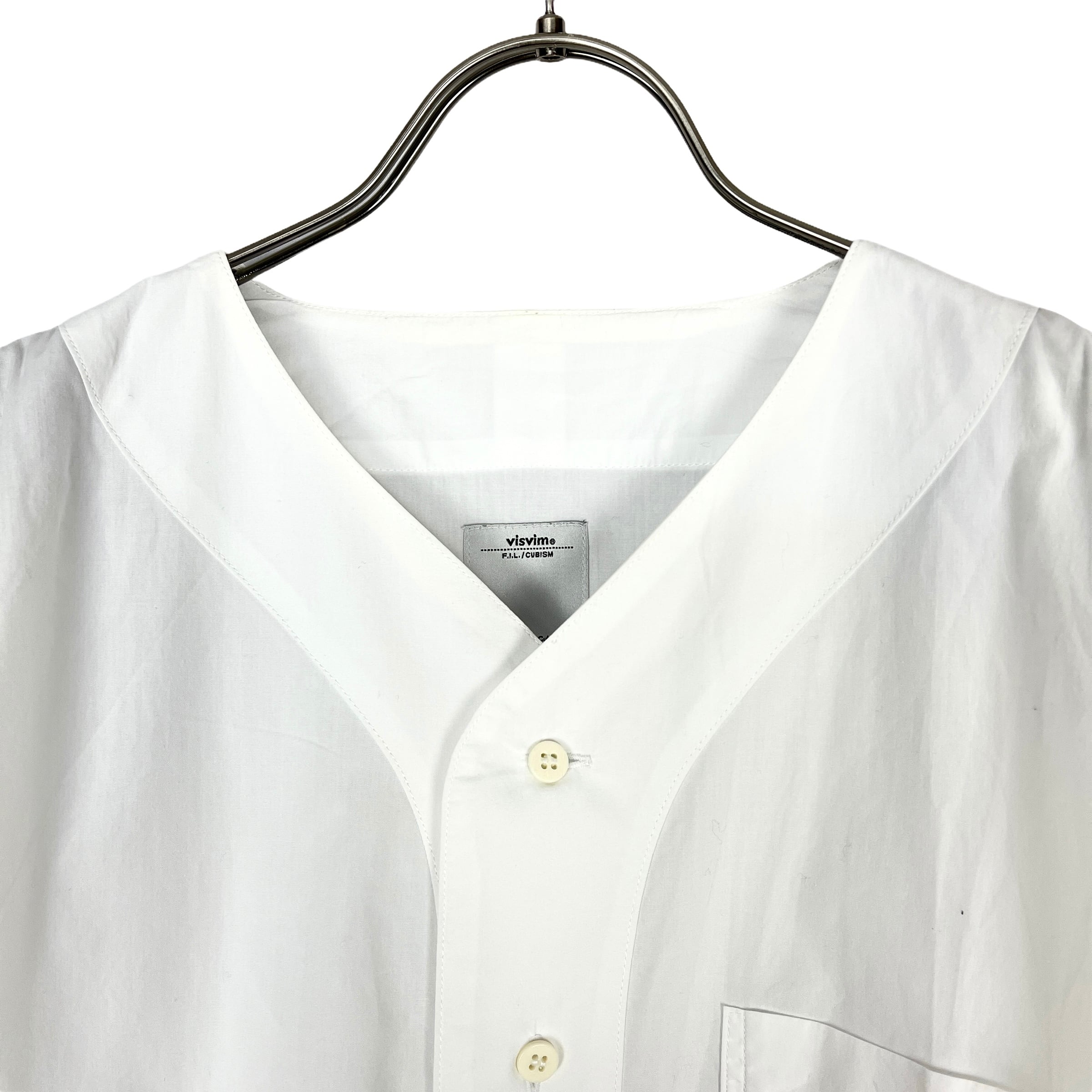 VISVIM(ビズビム) FREE EDGE SHIRT BASEBALL COLLAR *F.I.L. EXCLUSIVE ...