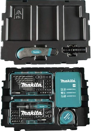 [3096]Makita マキタ B-49884 116ピース メトリックビット&ハンドツールセット
