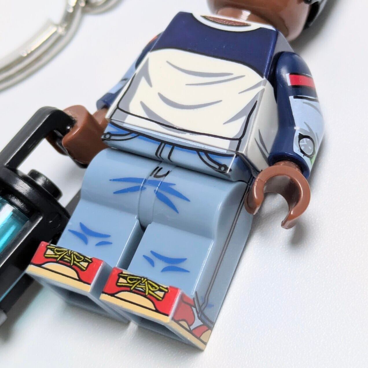 ★ブロックフィギュアキーホルダー★【 Stranger Things / ストレンジャーシングス 】 エリカ・シンクレア 〚アメリカン雑貨 アメトイ〛