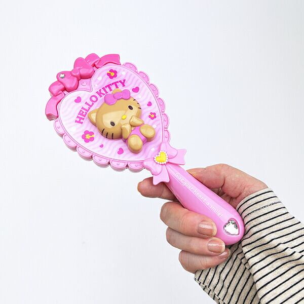 サンリオ 日焼け キティ ヘアブラシ (ピンク） くし Sanrio