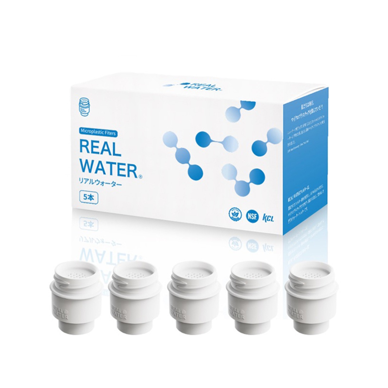 【REAL WATER】ペットボトル用マイクロプラスチックフィルター