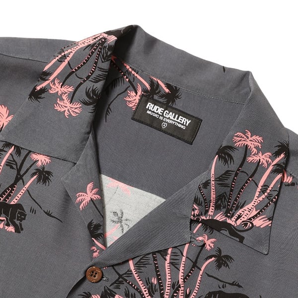 RUDE GALLERY : PANTHER ALOHA SHIRT | Gusset