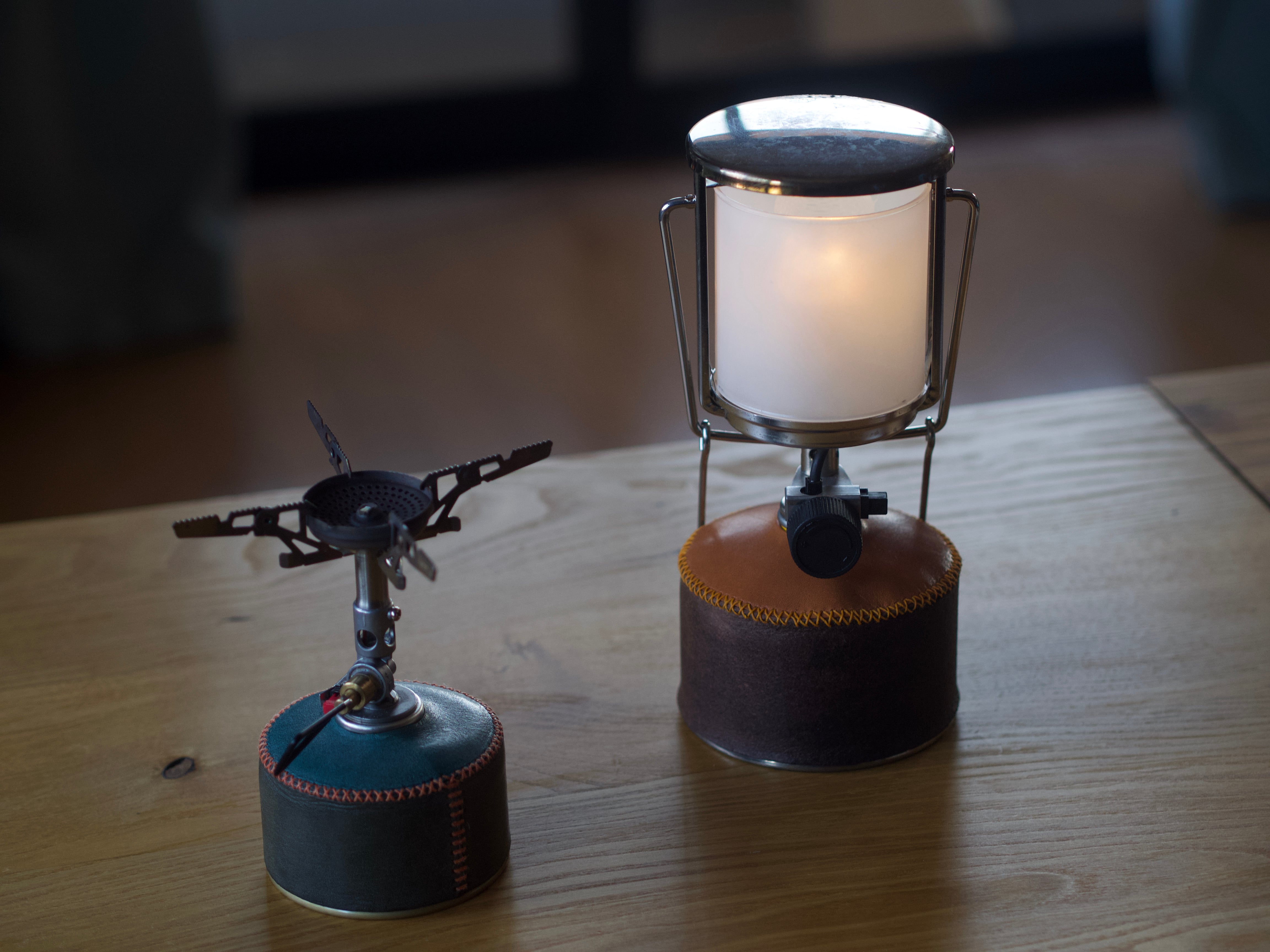 ガスカートリッジカバー 250g缶サイズ | leathercraft arukuni