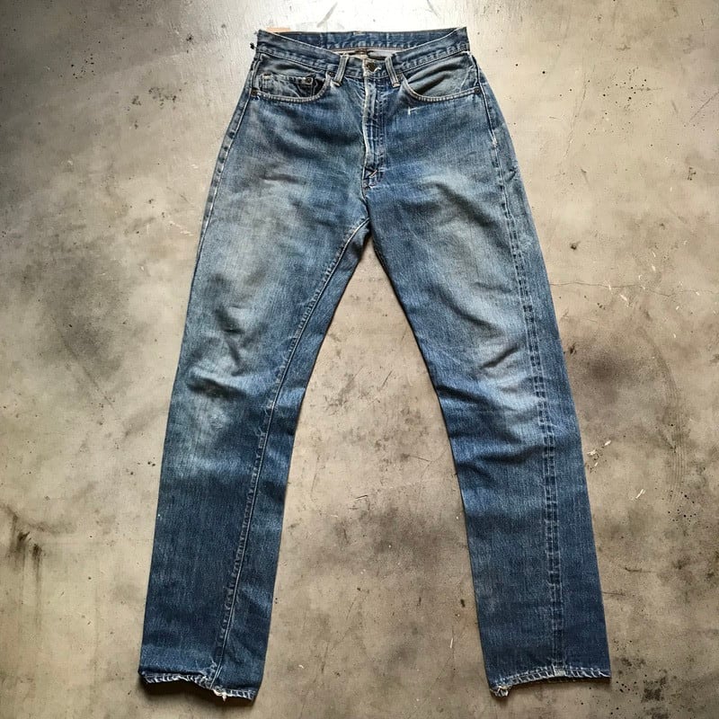 60's LEVI'S リーバイス 505 デニム Big E 刻印8 42TALON 不均等V バックポケットシングル アウトシーム両面シングル  W31 USA製 希少 ヴィンテージ | agito vintage powered by BASE