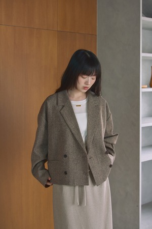 AM670911 tweed classic jacket