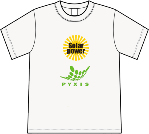 オリジナルTシャツ Solar power