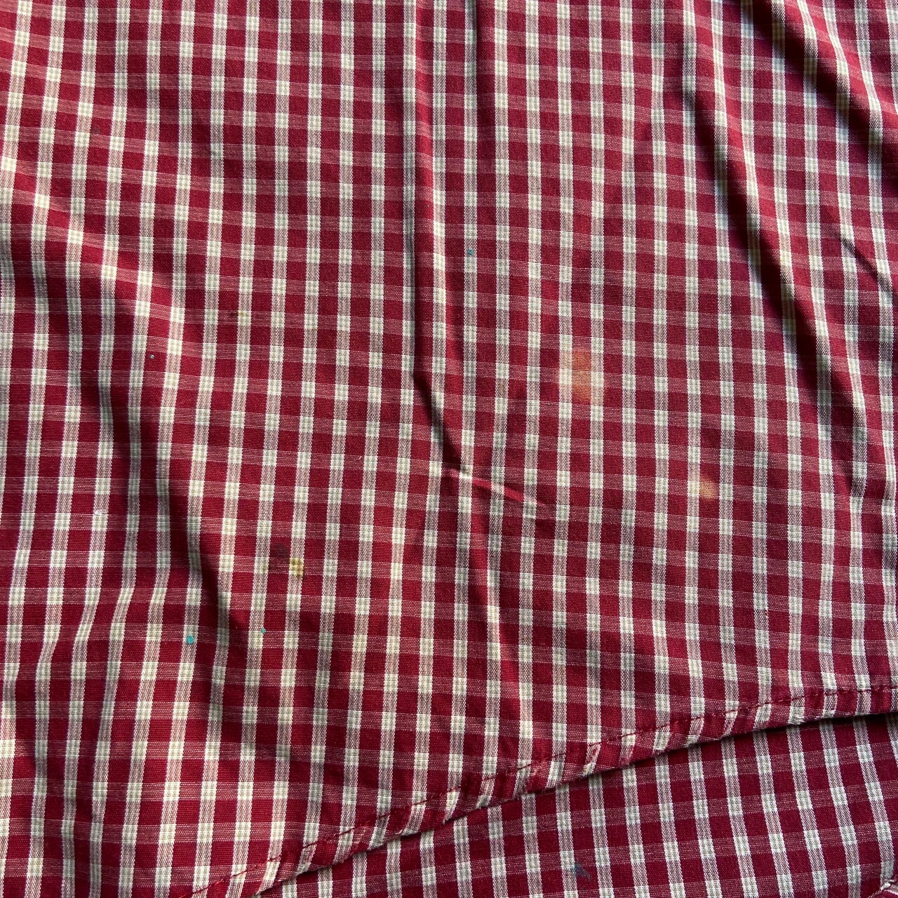 90年代 TOMMY HILFIGER トミーヒルフィガー チェック柄 コットン 半袖 
