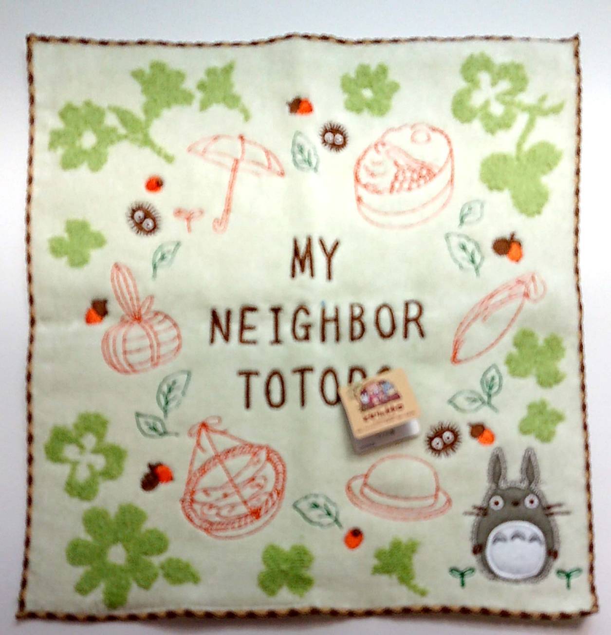 トトロ刺繍タオルハンカチ | bepop