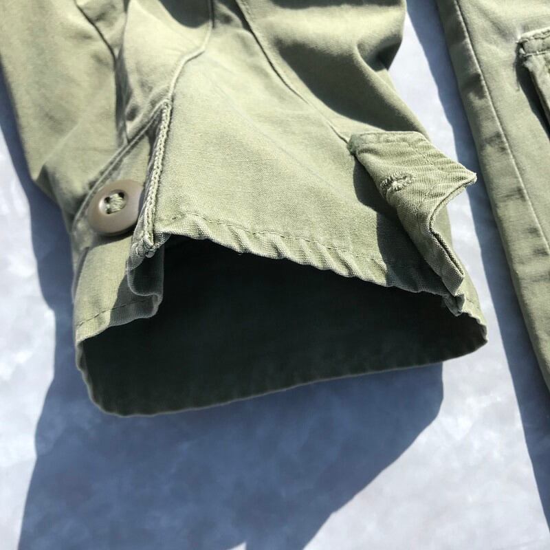 60's ジャングルファティーグジャケット 3rd ノンリップ ミリタリー