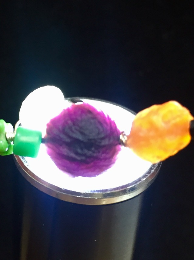 10) 紫ゴビアゲート「卑弥呼」ペンダントA