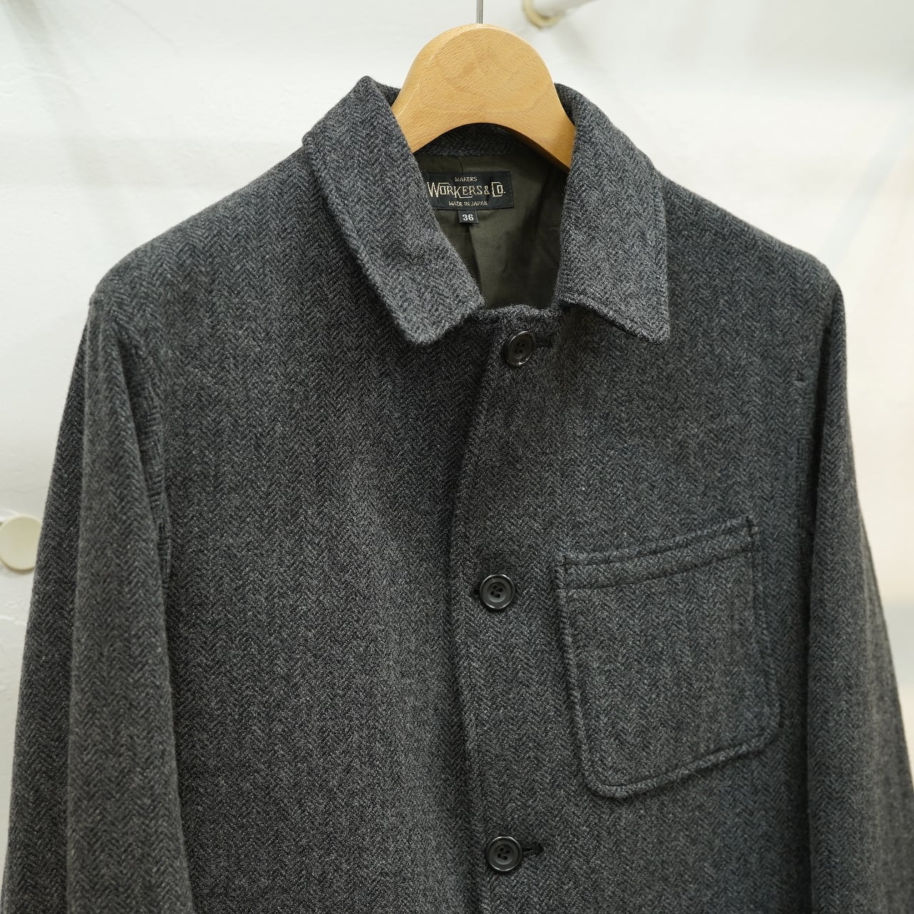 Workers（ワーカーズ） ワーカーズジャケット ウールコットンツイード