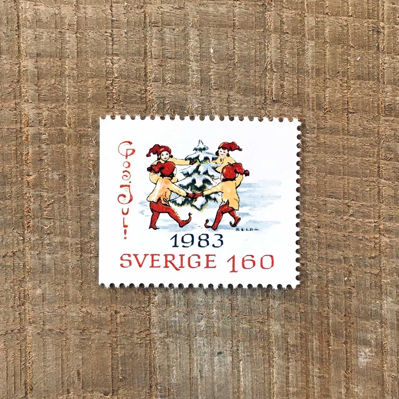 切手（未使用）「1983年版 クリスマス切手 - 4種セット（1983