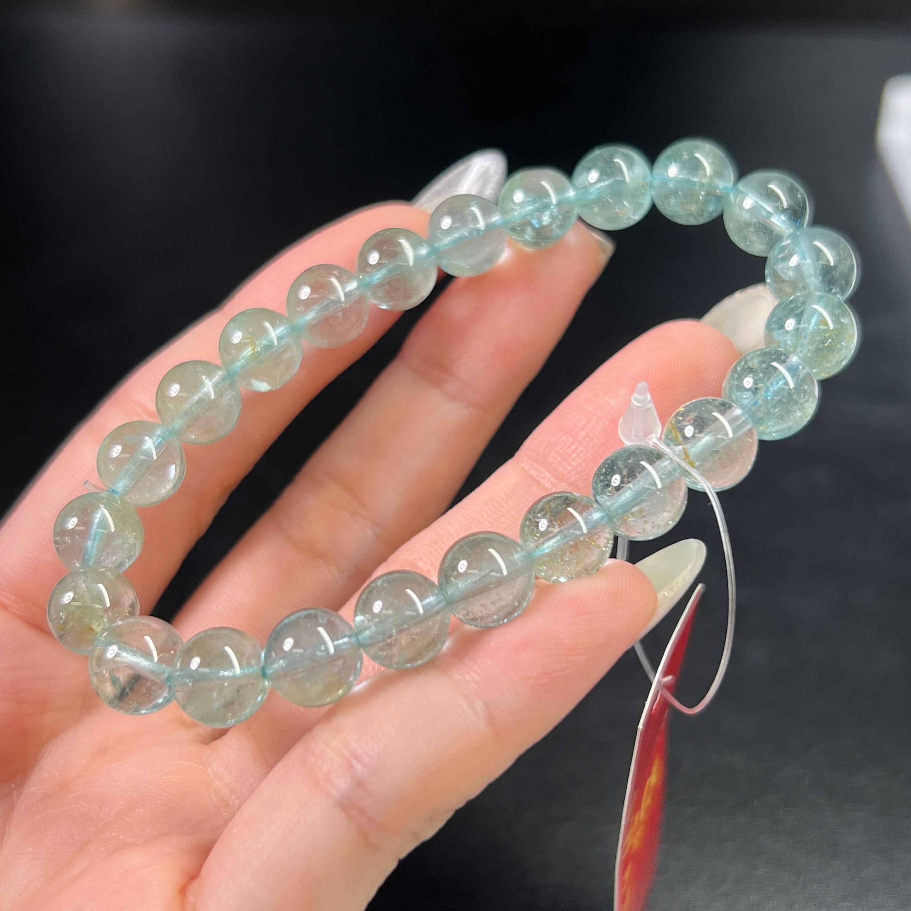 185. 稀少⭐️ブルーグリーントパーズ-8.1mm- | swan