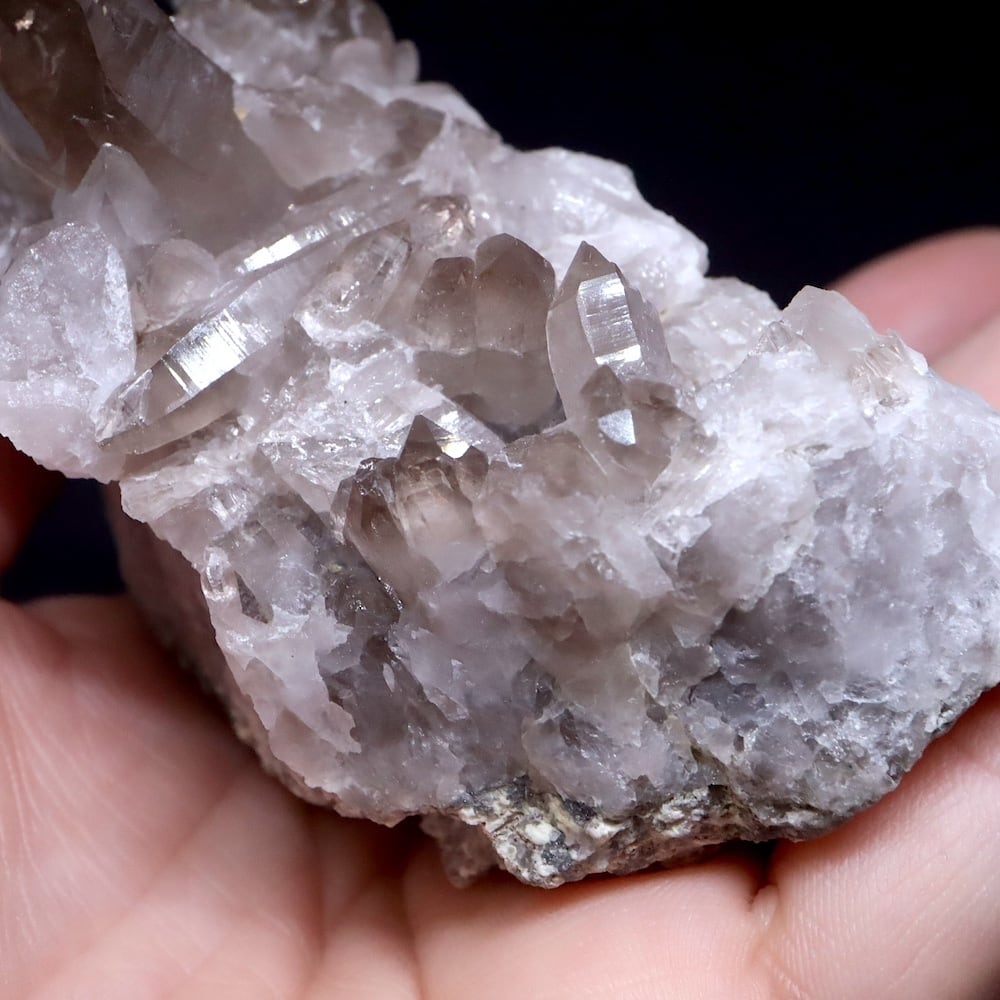 スモーキークォーツ パワーストーン ファントムスモーキークォーツ タワー22◇ Smoky phantom quartz