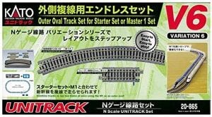 KATO 20-865 V6 外側複線用エンドレスセット Nゲージ 鉄道模型 検R