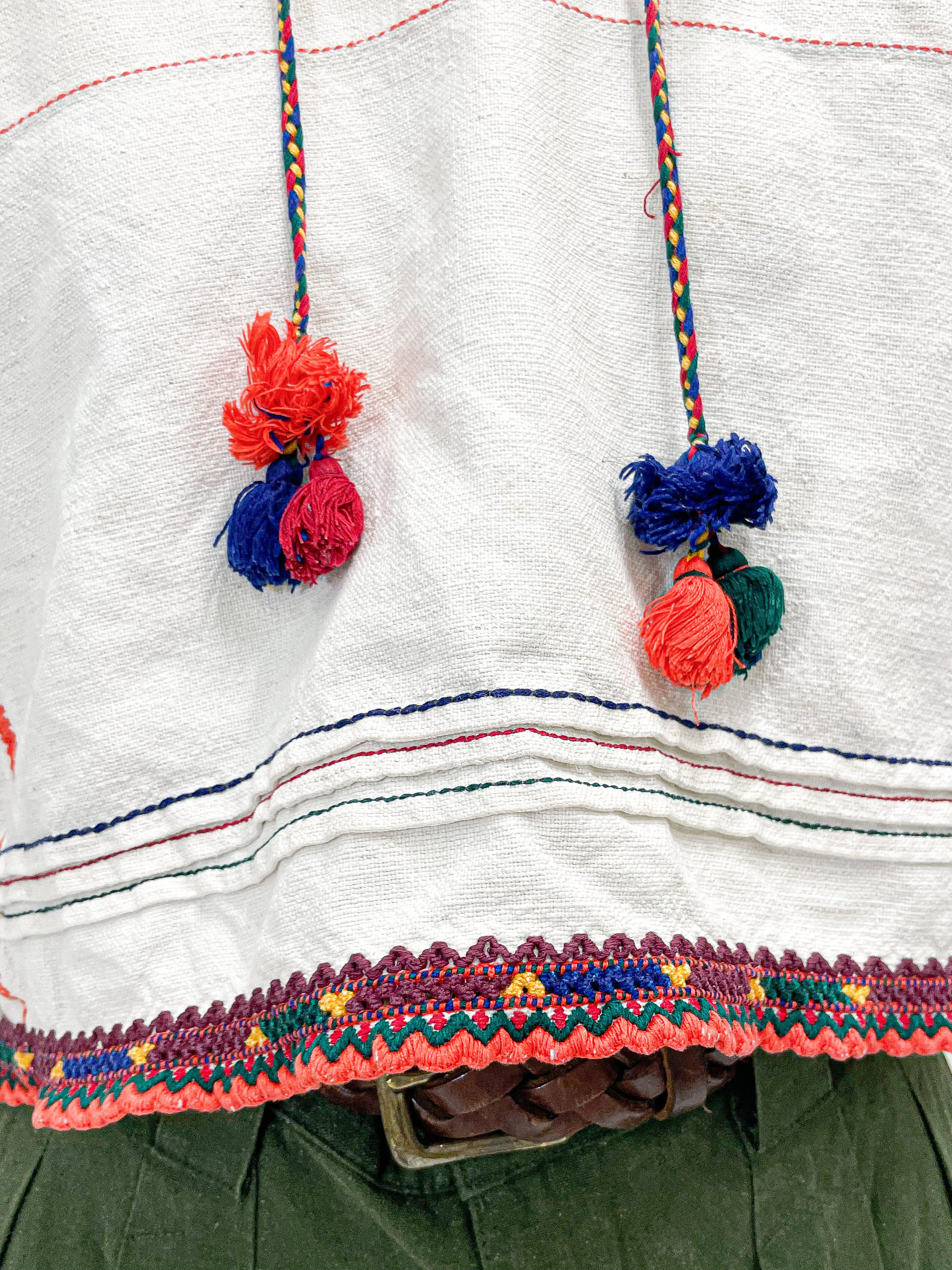 Vintage Eastern European Hand Embroidered Blouse | CORNER