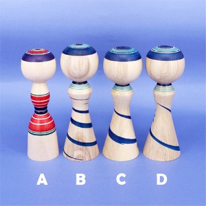 《 弥治郎系・新山真由美 工人 》こけし　4寸