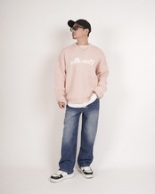 【#Re:room】VINTAGE PAINT WIDE DENIM PANTS［REP309］