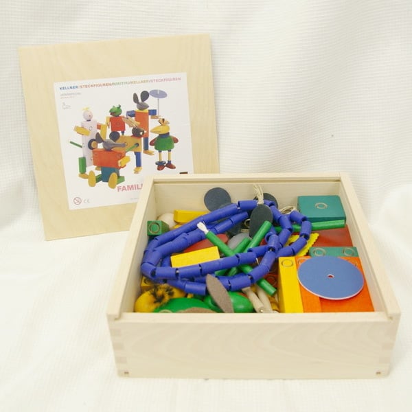 ケルナースティック ベーシック 木箱入り KELLNER STECK 造形 5、6歳〜