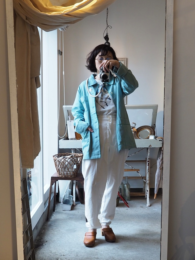 1970's BELGIUM Military pajamas shirt