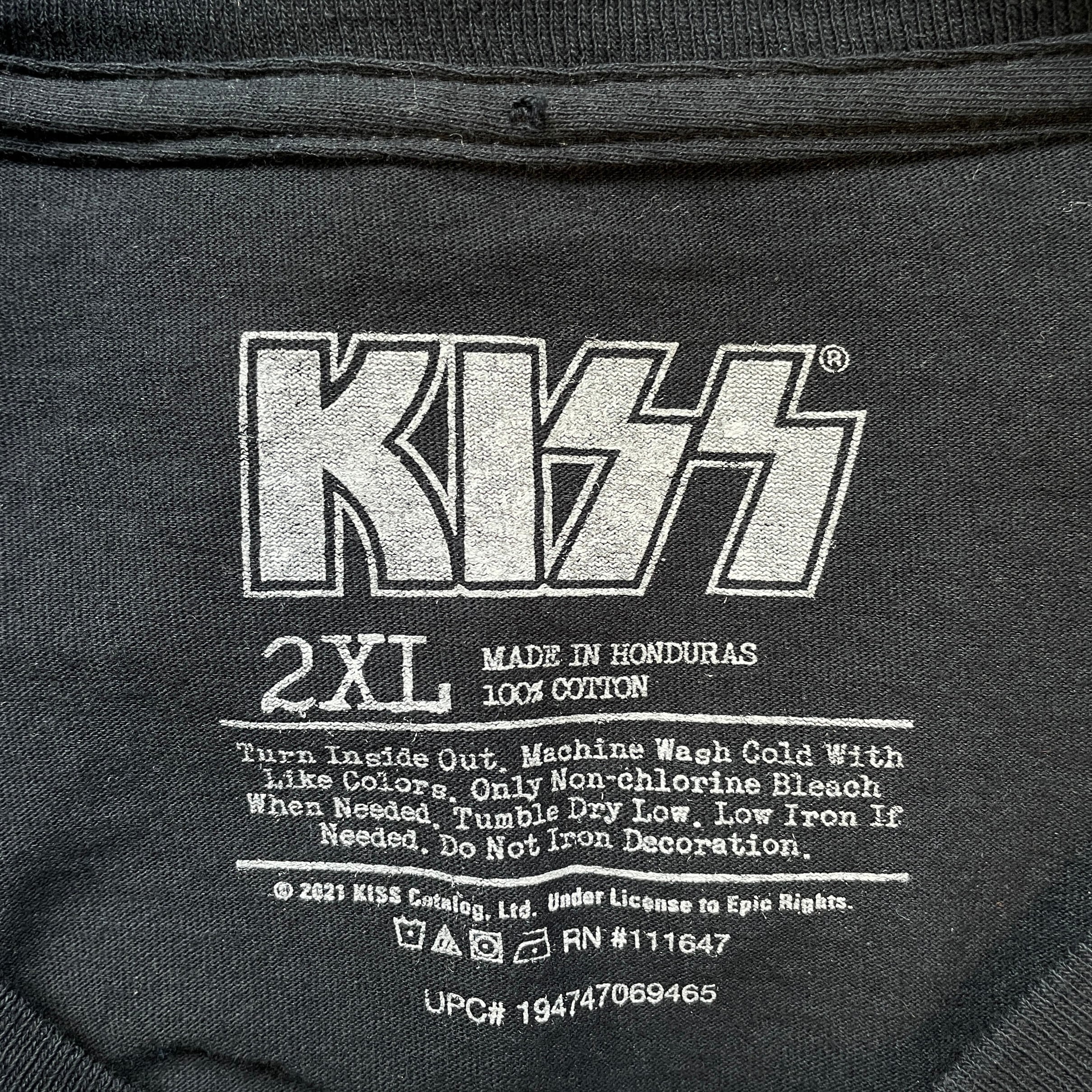 ビッグサイズ KISS キッス リプリント ワールドツアー 77 リプリント
