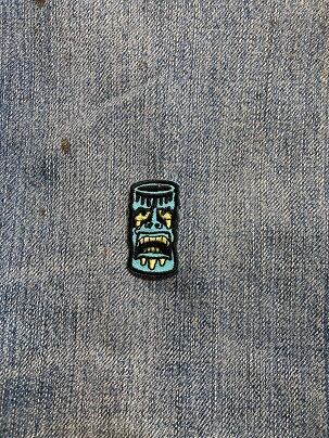 ポリネシアン デザイン ティキ TIKI アップリケ パッチ FD0537