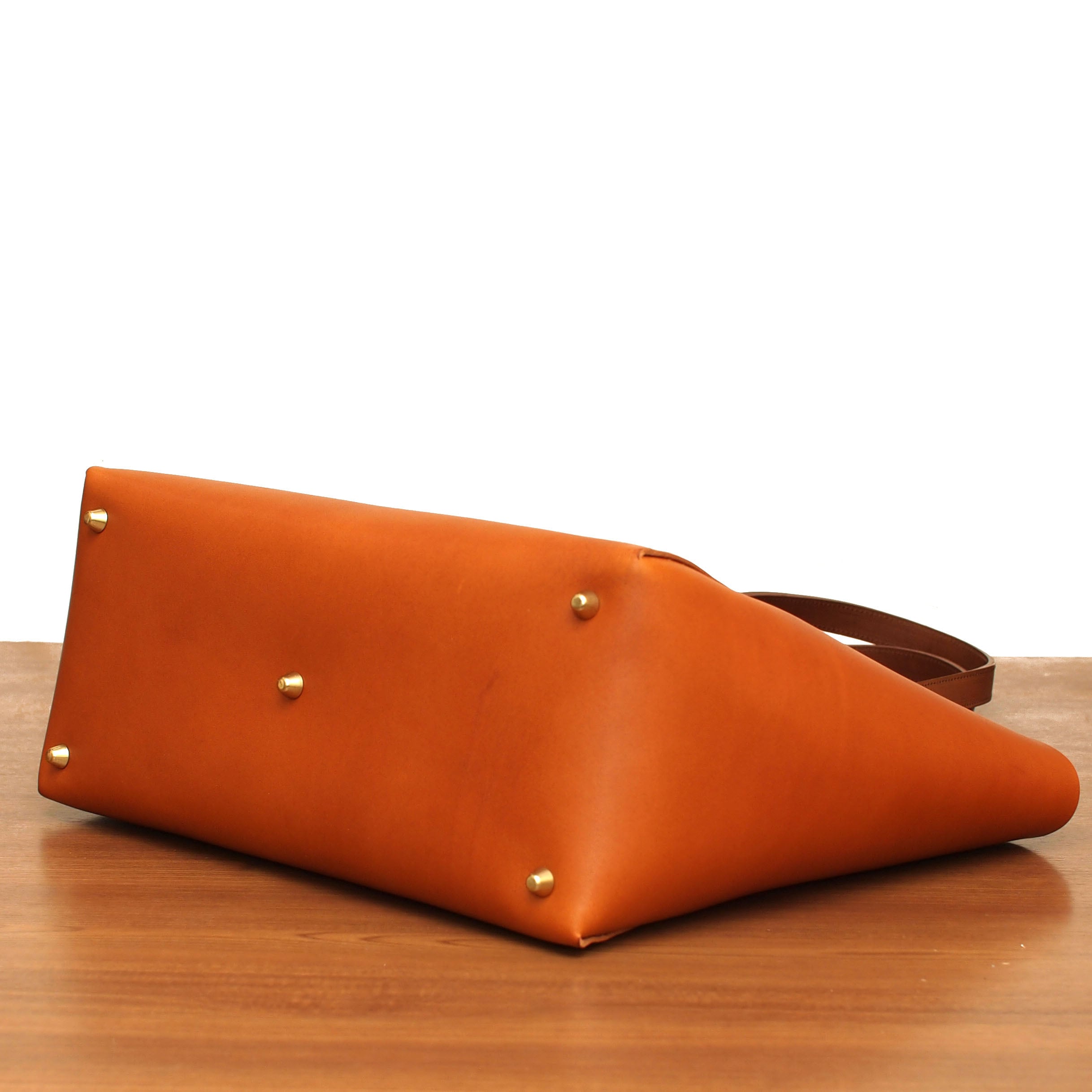 ハンドメイドオーダー見本 完全オーダーメイド牛革バッグ】総手縫い牛革トートバッグ【国内最高峰