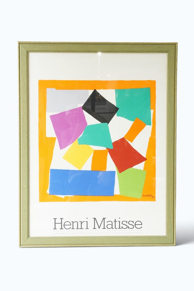 Henri Matisse “L’Escargot” 1990 | アンリ・マティス カタツムリ | Éditions Cartes d’Art / Serigraphie Silk Screen Poster 88×68 額装