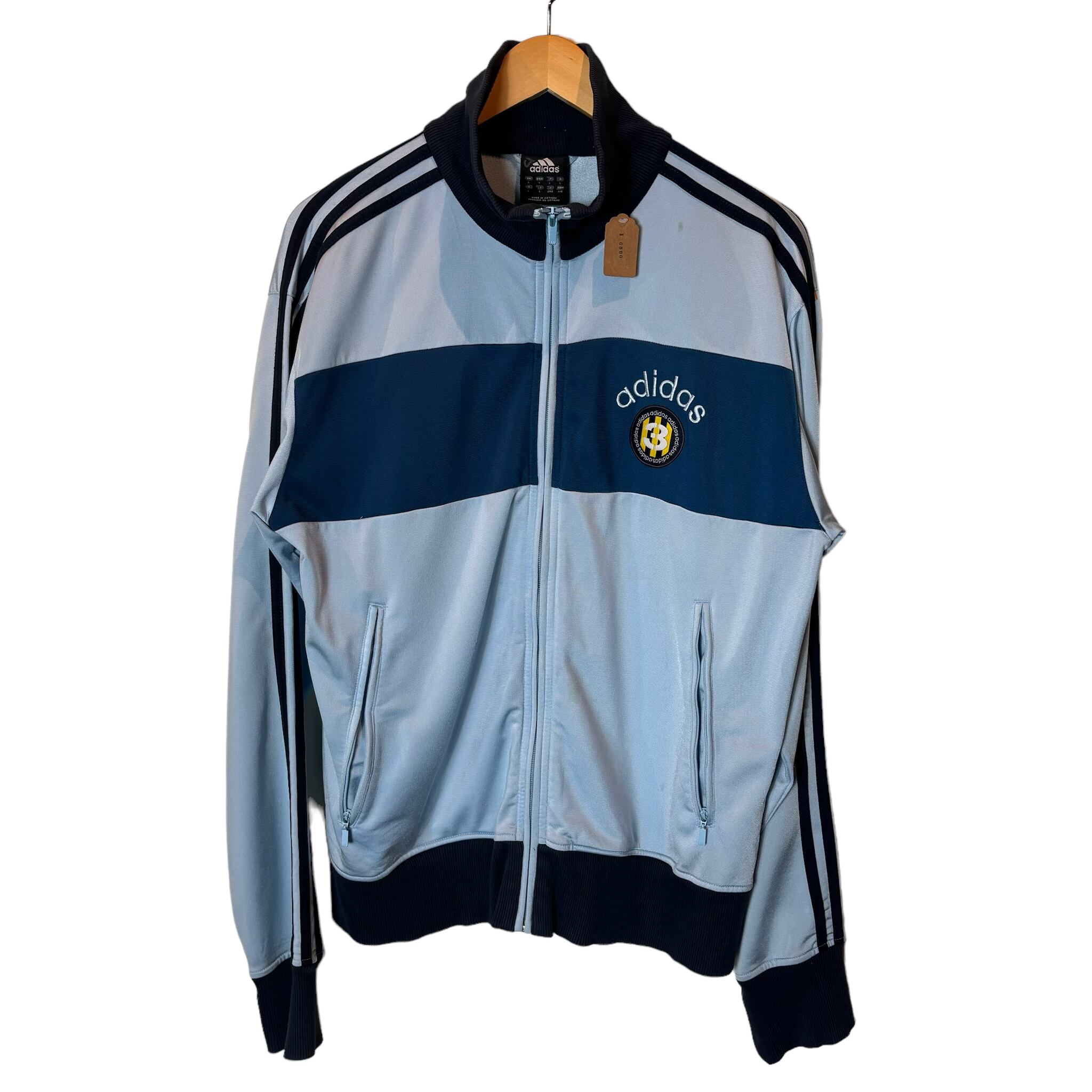 adidas トラックジャケット バックプリント 切り替えカラー No.744