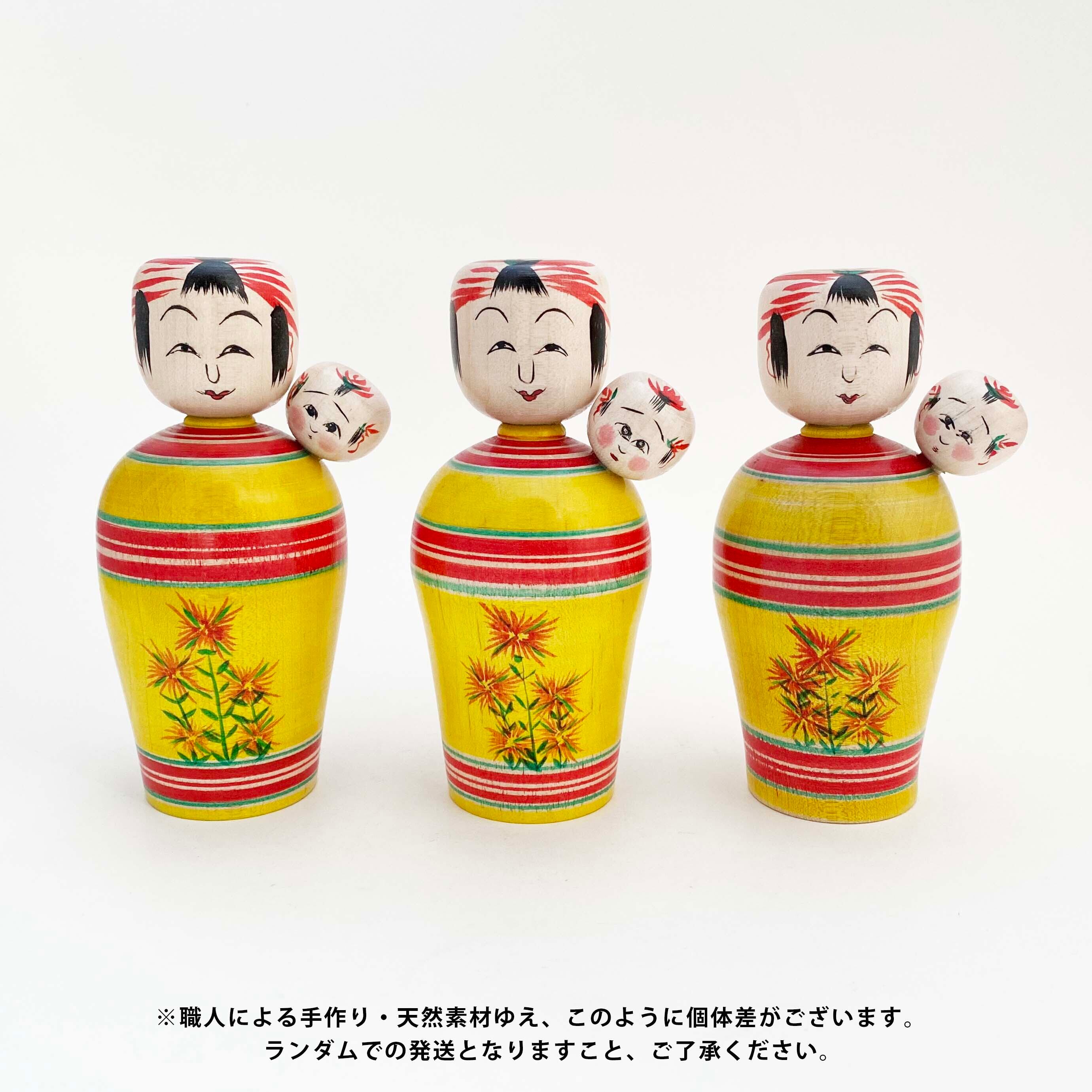 コケーシカ別注 子守こけし(肘折系 / 阿部薫工人)