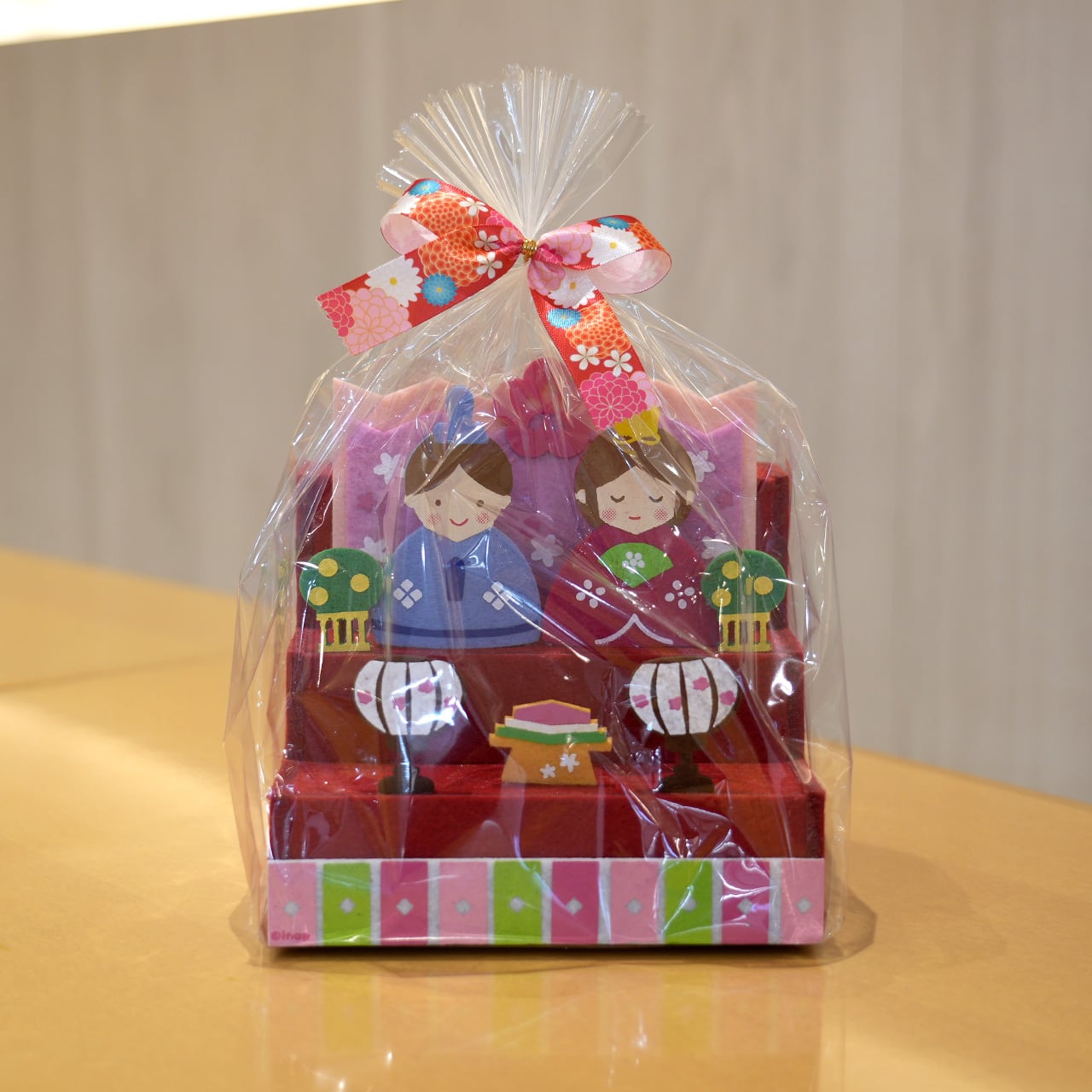 ひな壇フェルトボックス