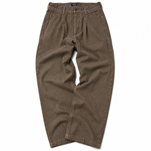 PORTANCE / HEMP MIX SLACKS BROWN