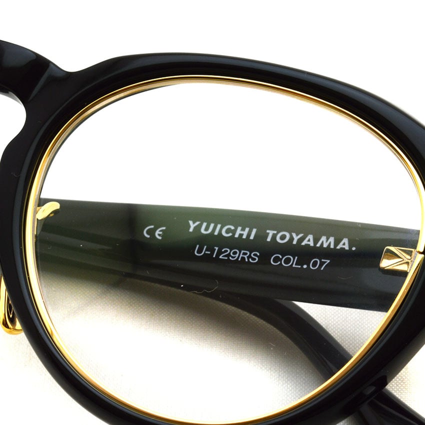 YUICHI TOYAMA / U-129 RS DFW / 07 Black/Gold ブラック/ゴールド