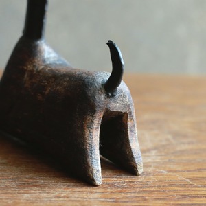 木製 鹿 オブジェ ヴィンテージ 置物｜静かな佇まいと木肌の質感が魅力の動物モチーフ 2