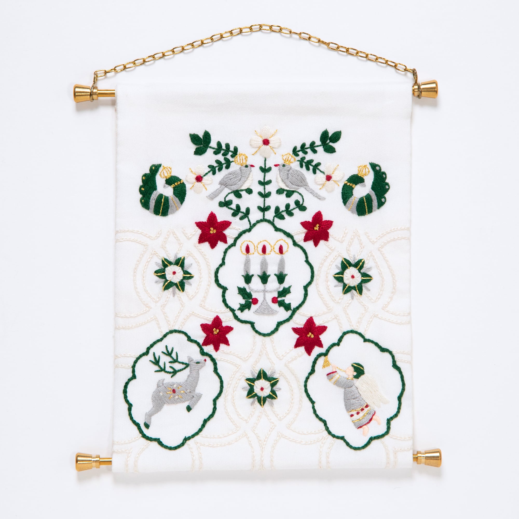 期間限定】『クリスマスの壁飾り』刺繍キット | Net store アンナとラパン