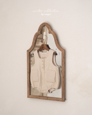 即納♡ 6-12m Pocky Overall Romper  / anggo