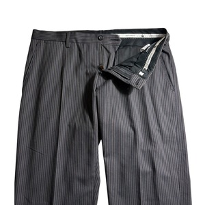 DOLCE&GABBANA stripe slim slacks