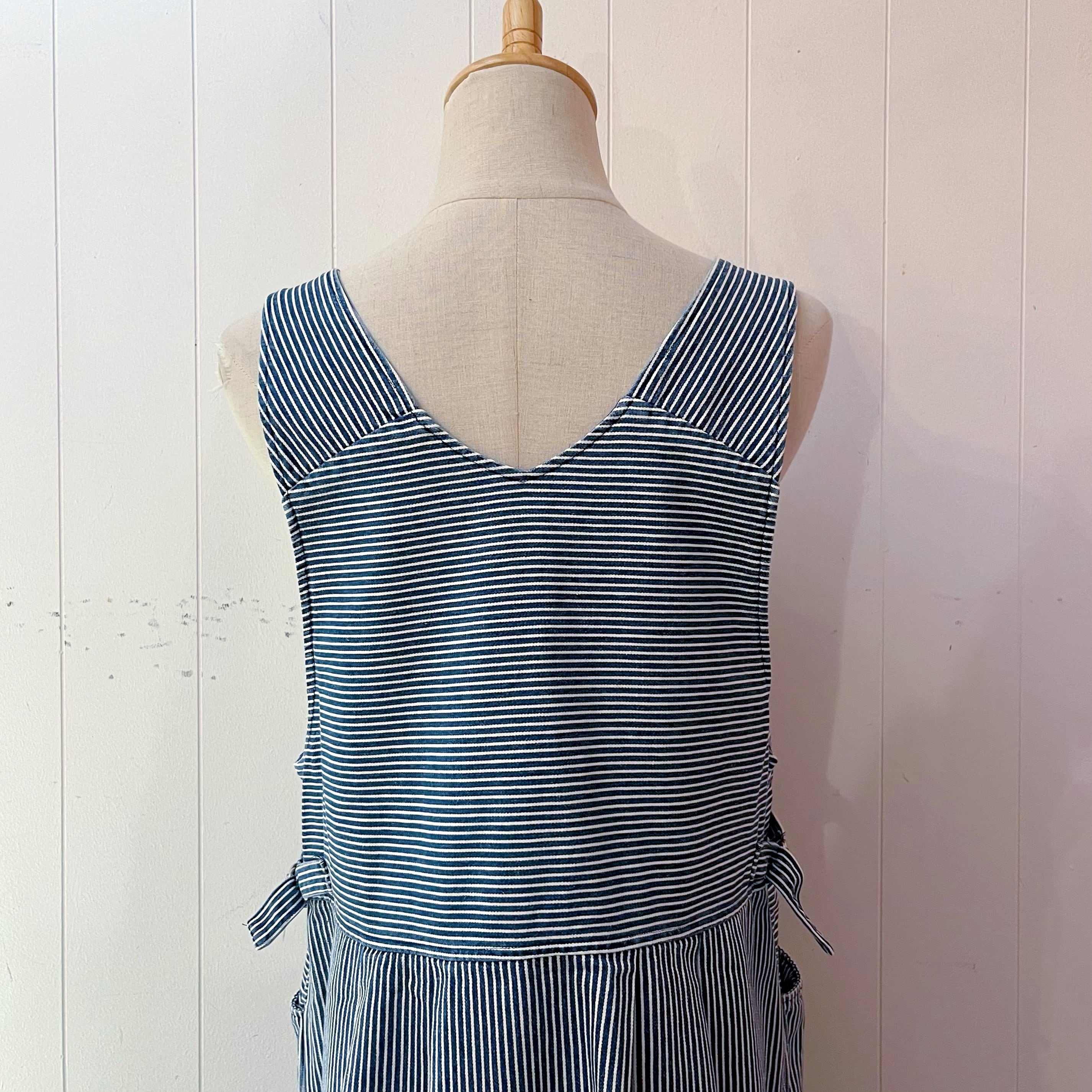 hickory denim jumper skirt