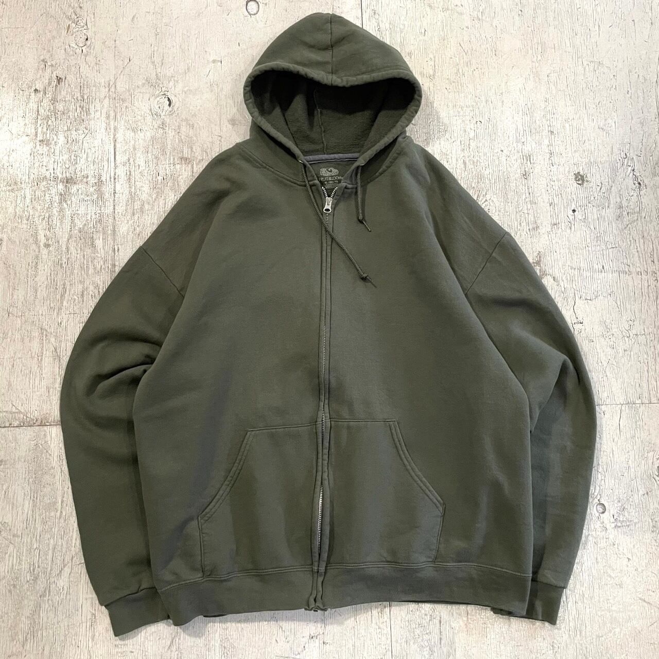 fruit of the loom zipup hoodie #H104